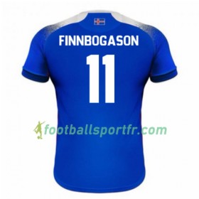 Tenue Islande Finnbogason 11 Domicile Coupe du monde 2018 Maillot de Foot